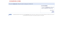 Desktop Screenshot of coinews.com